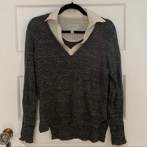 Brochu Walker Collared Sweater